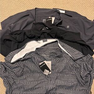 Ariat tek button down shirts